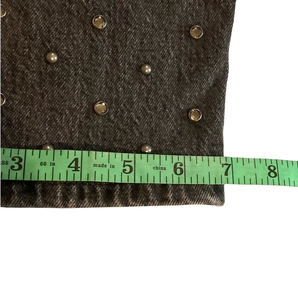 Levi’s 501 Cropped Studded 5 Pocket Button Fly Jeans Size 26x26 - Picture 13 of 13